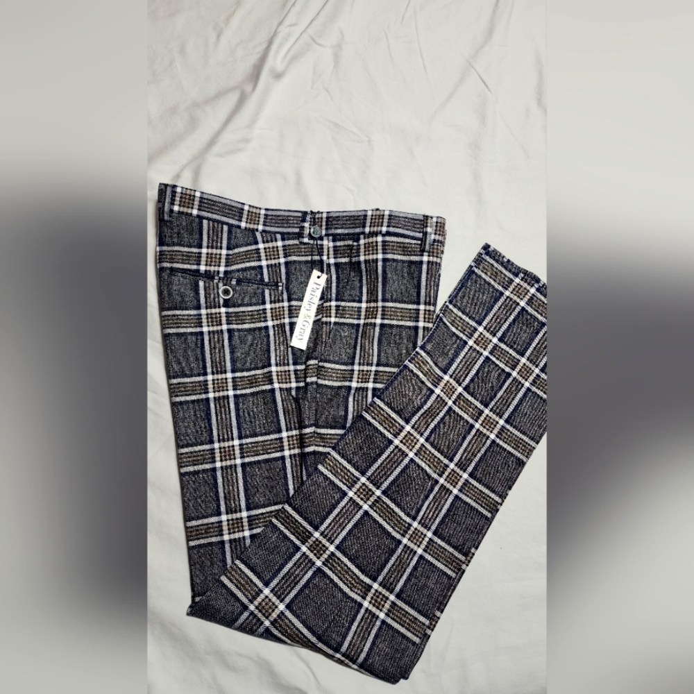 Mens Plaid Pants